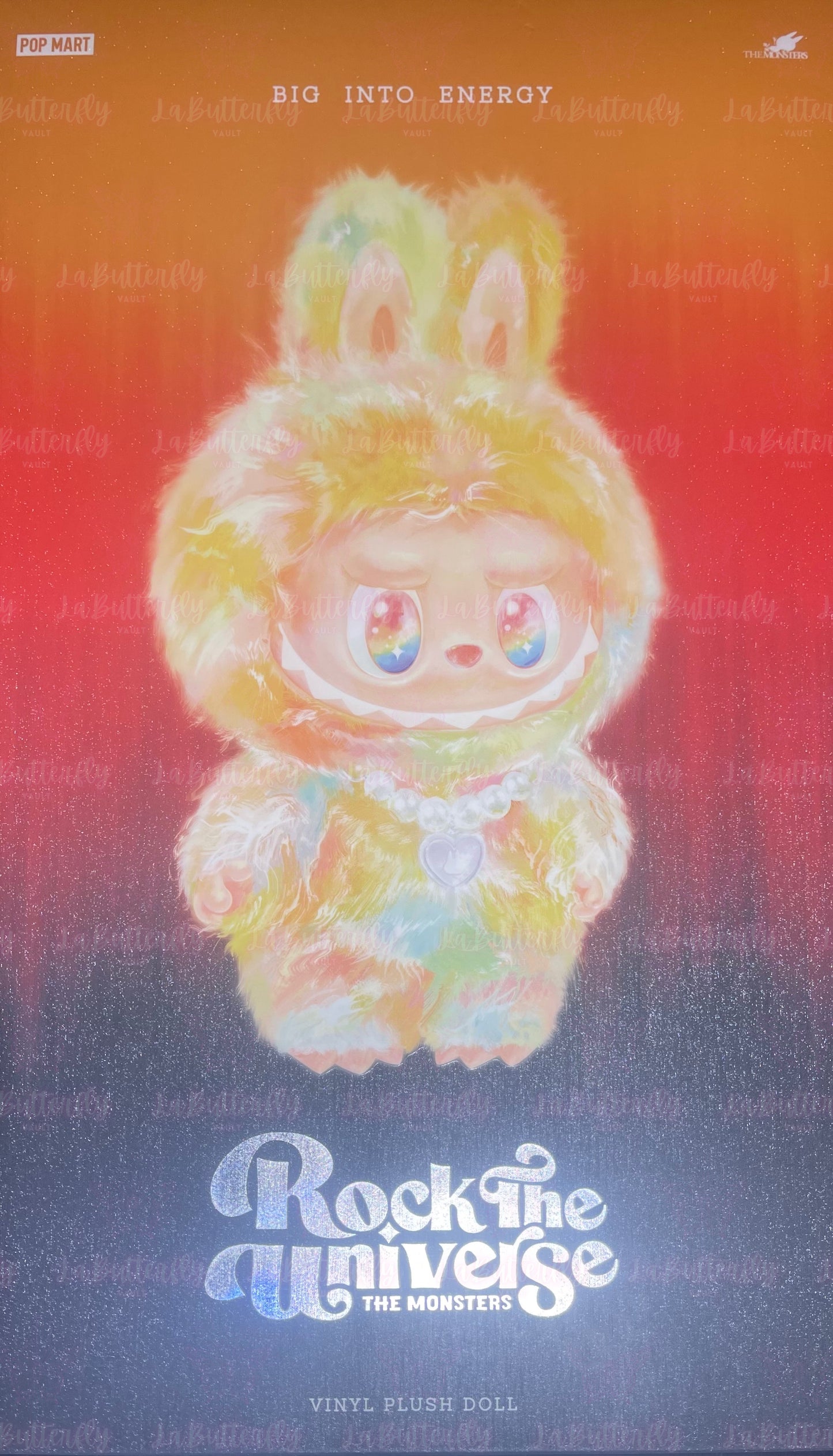 Rock The Universe Labubu Vinyl Plush Doll