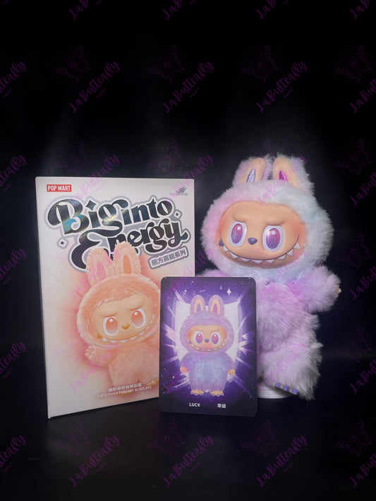 Big Into Energy The Monsters Labubu Vinyl Plush Pendant