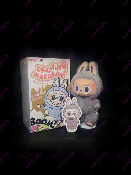 Exciting Macaron Labubu Vinyl Plush Pendant