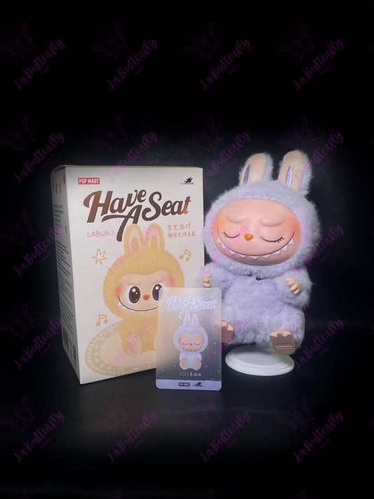 Have A Seat Labubu Vinyl Plush Pendant