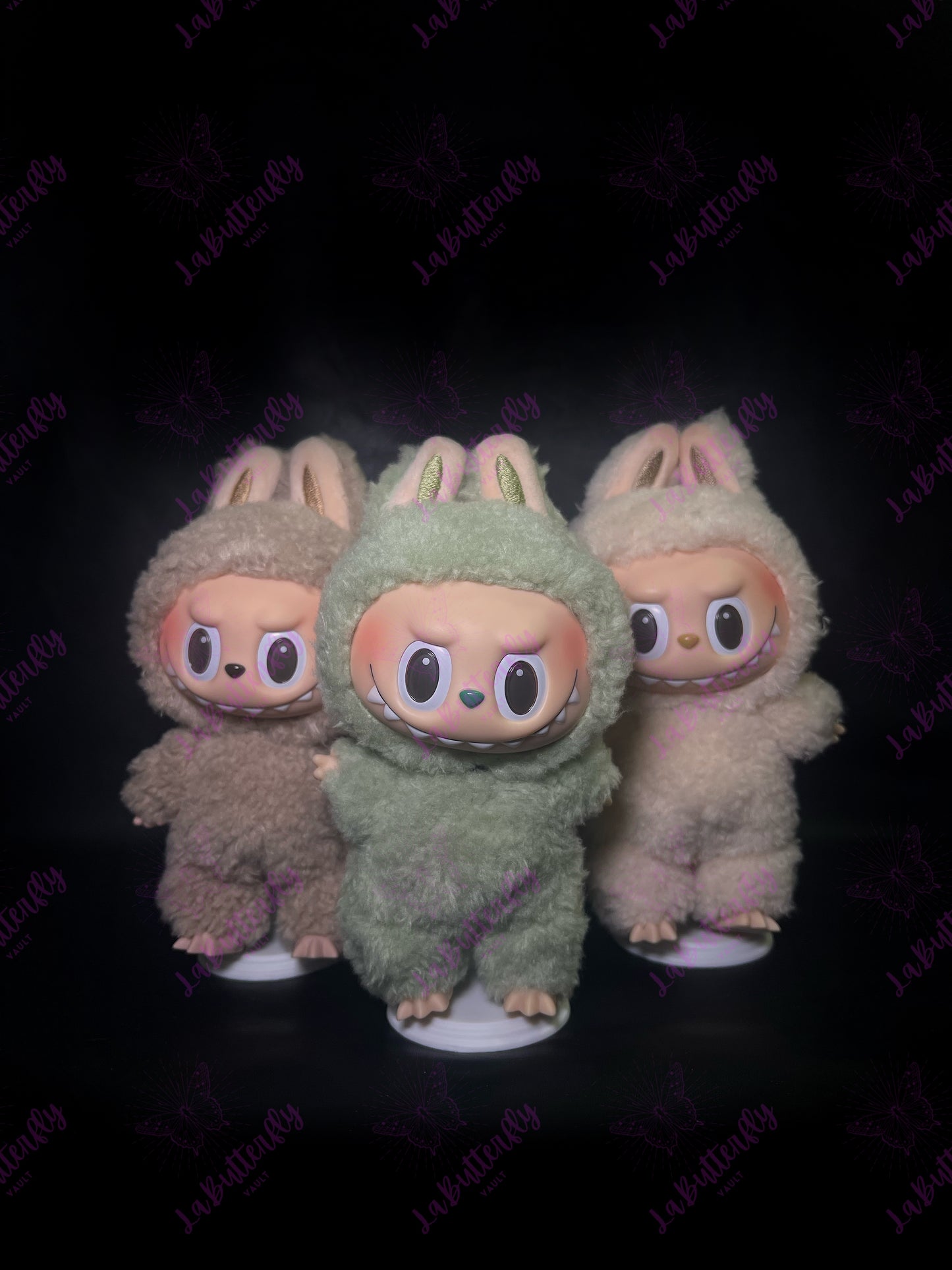 Exciting Macaron Labubu Vinyl Plush Pendant