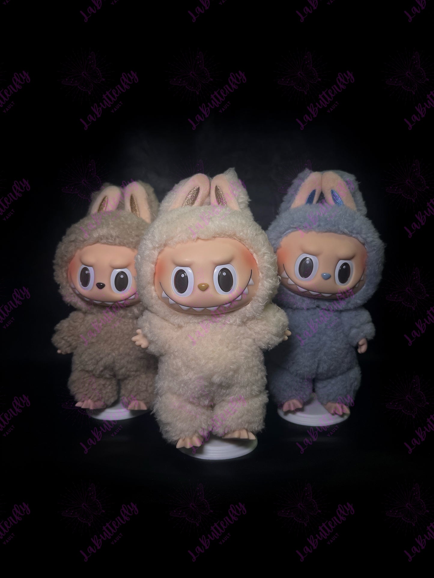 Exciting Macaron Labubu Vinyl Plush Pendant