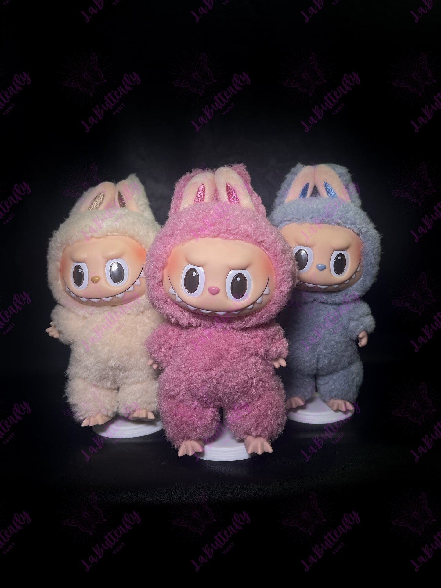 Exciting Macaron Labubu Vinyl Plush Pendant