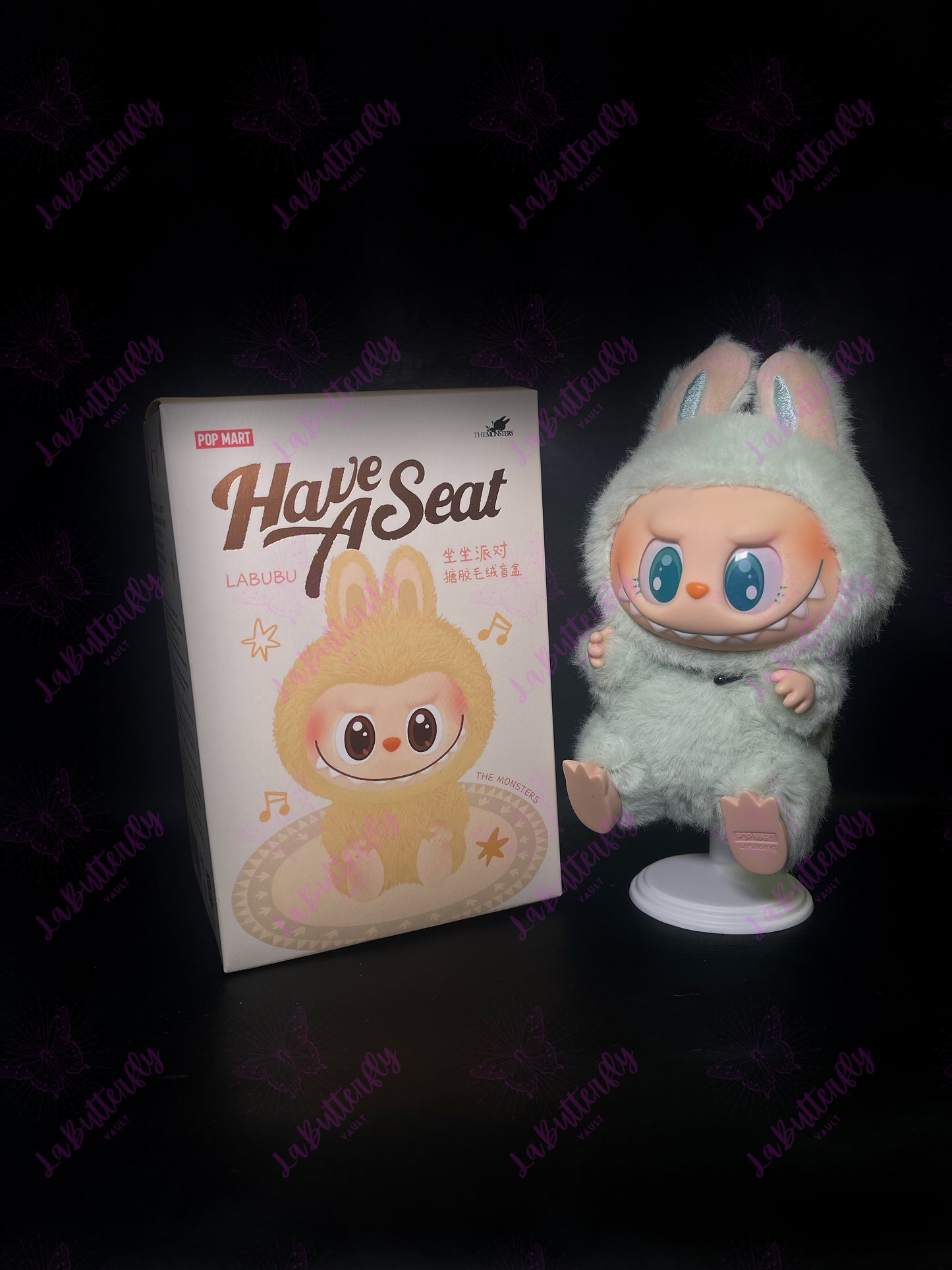 Have A Seat Labubu Vinyl Plush Pendant
