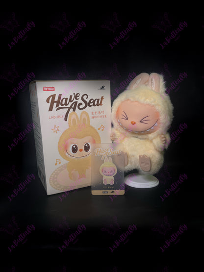 Have A Seat Labubu Vinyl Plush Pendant