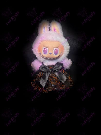 Halloween Labubu Dress with Veil (Doll Not Included)