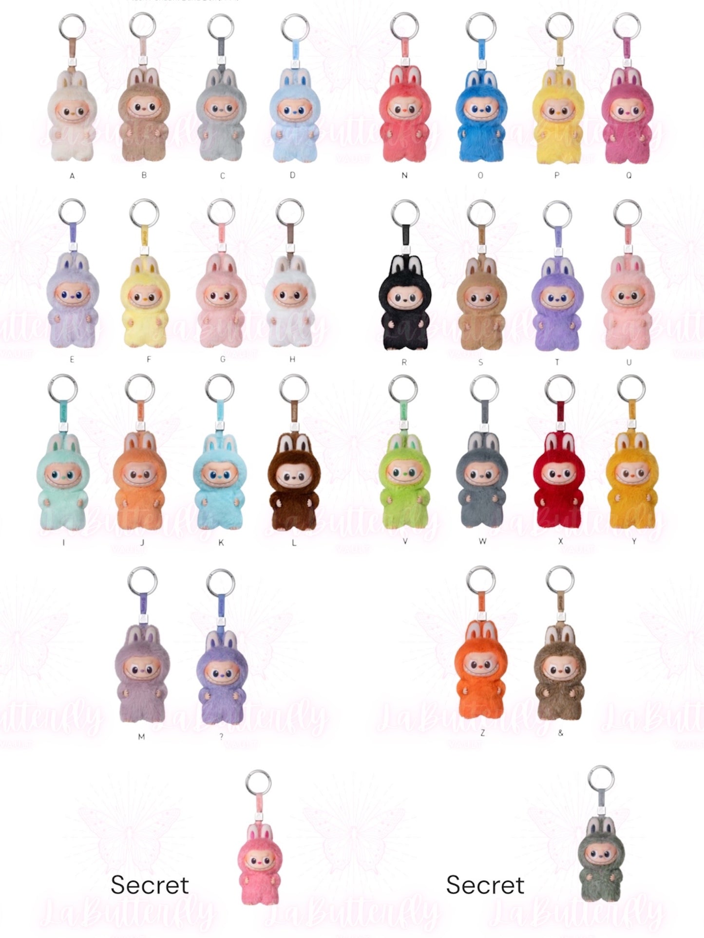 Pin for Love Labubu Vinyl Pendant